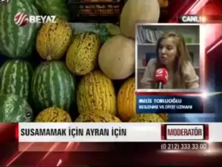 Oruç süresinde susamamak için neler tüketilmeli