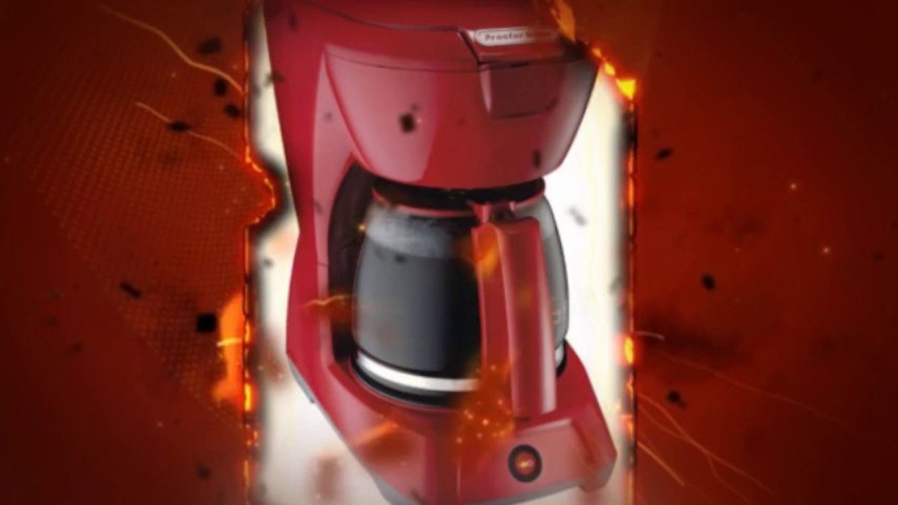 Red Coffee Maker