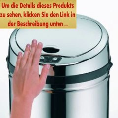 Angebote Kela 17712 Sensor-Abfalleimer Ramon Edelstahl glänzend 42 Liter Fassungsvermögen Silent-Close