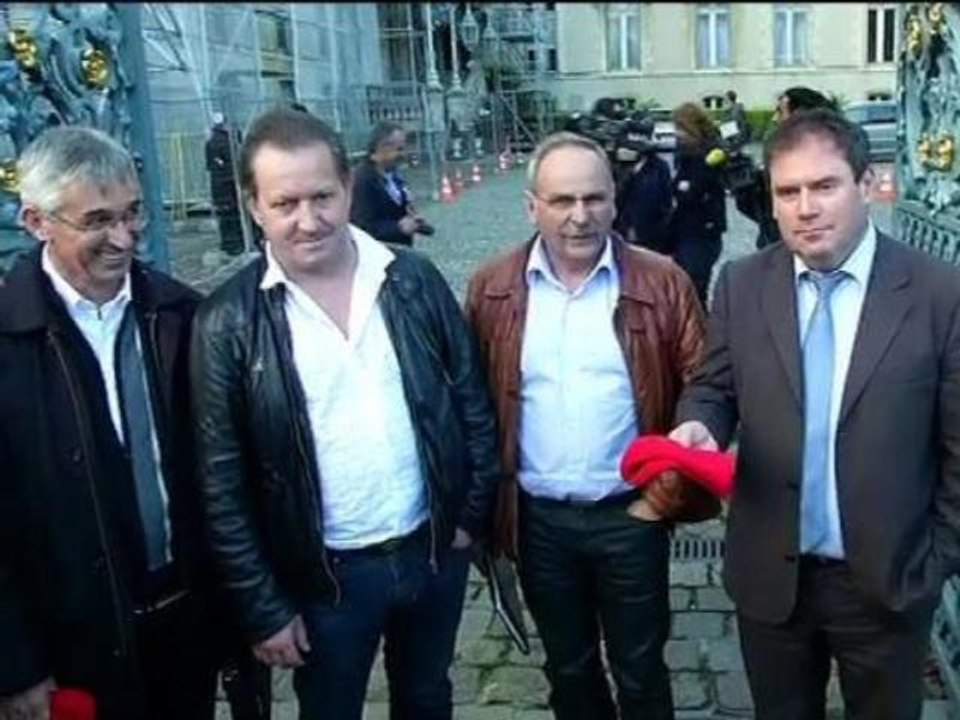 Les "Bonnets rouges" menacent de nouvelles actions si l'écotaxe n'est pas supprimée - 06/11