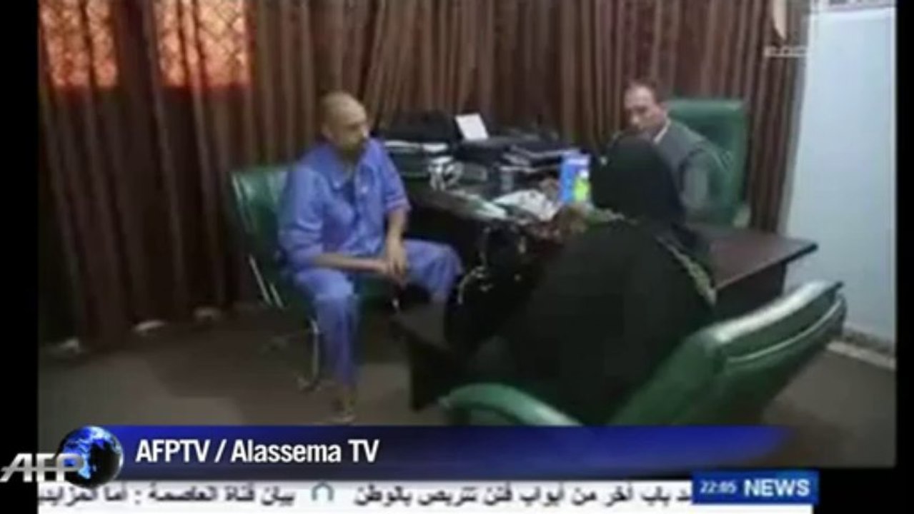 Brève apparition de Seif Kadhafi sur une télévision libyenne