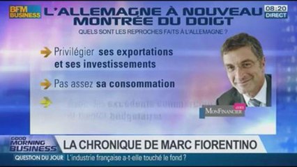 Marc Fiorentino: L'Allemagne est reprochée de ne pas partager sa réussite – 06/11