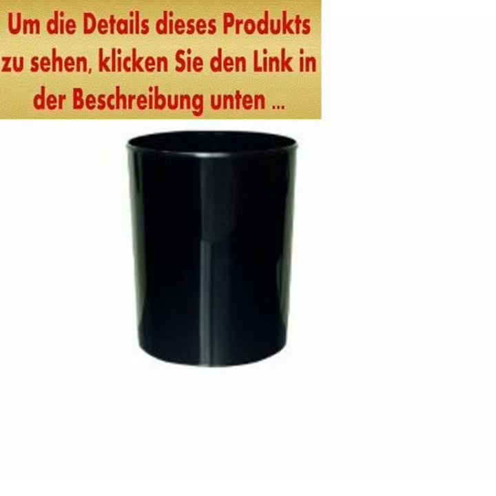 Angebote HAN 18130-13 Papierkorb i-Line 13 Liter, Polystyrol, rund, 219/240 mm, 300 mm, 13 l, schwarz