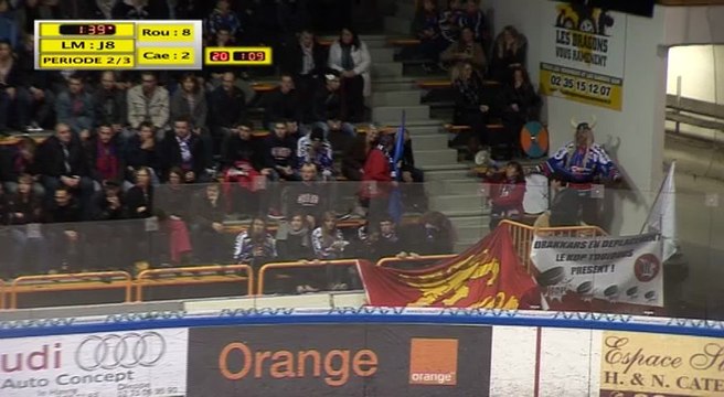 Ligue Magnus saison 2013-2014 : Rouen vs Caen : journée : 8