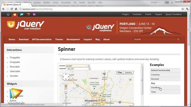 Tutoriel jQuery UI : Progressbar, slider, spinner | video2brain.com