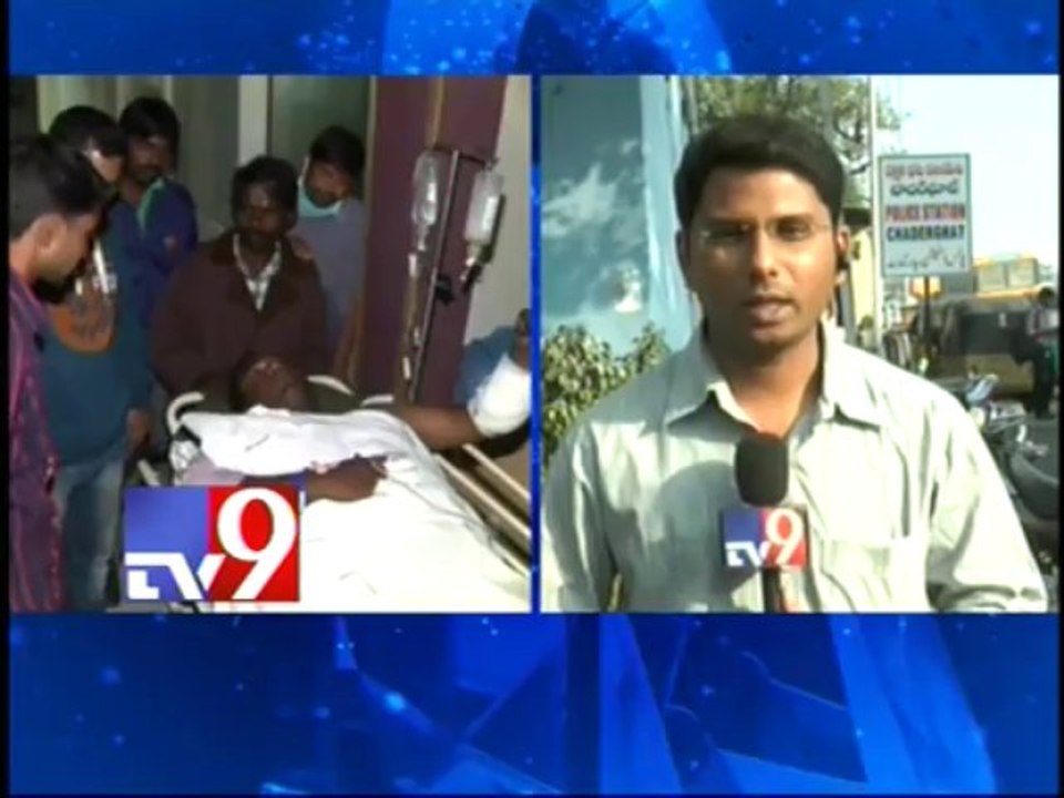 Psycho attack injures 3 in Hyderabad