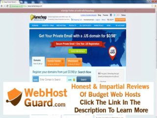 How to  create a namecheap account for domain registration and hosting?