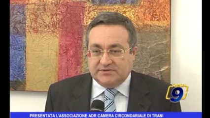 Trani | Presentata l'Associazione ADR Camera Circondariale di Trani