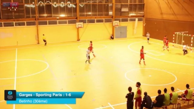 D1 Futsal - 4ème journée - match en retard - Garges - Sporting Paris (3-6)