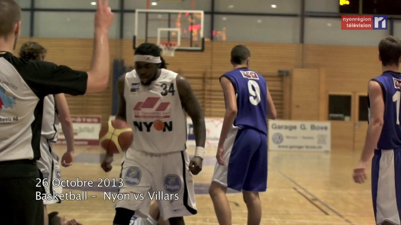 La Caméra en balade - Basket Nyon vs Villars (05.11.2013)