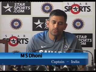 Dhoni speaks about his relations with Sachin
