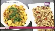 Zauq Zindagi with Sara Riaz and Dr. Khurram Musheer, Peanut Salad, Palak Daal Saag, Sweet Pancake & Tez Aloo, 6-11-13, part 2