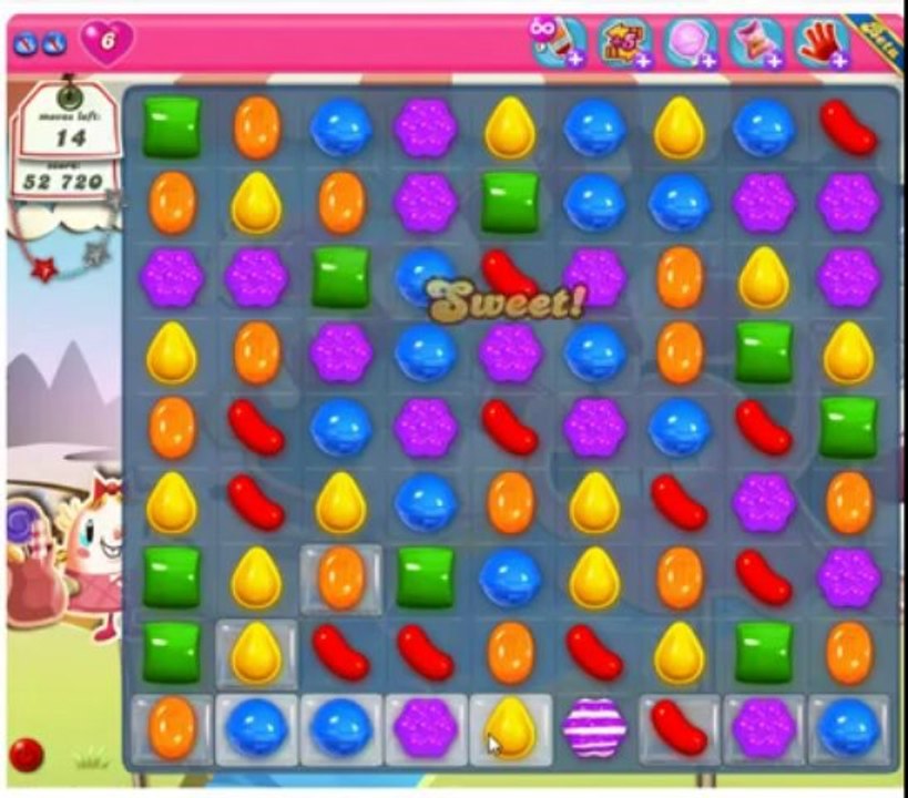 Candy Crush Saga Niveau 86