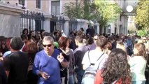 Grecia: troika ad Atene e sindacati in piazza per sciopero generale