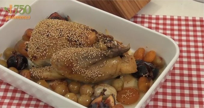Recette de Pintade rôtie au miel - 750 Grammes