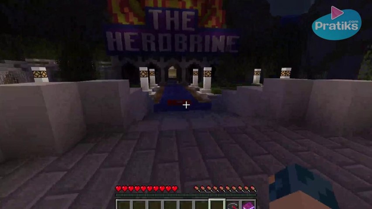 Minecraft - Présentation d'un serveur Herobrine - Jeux vidéo