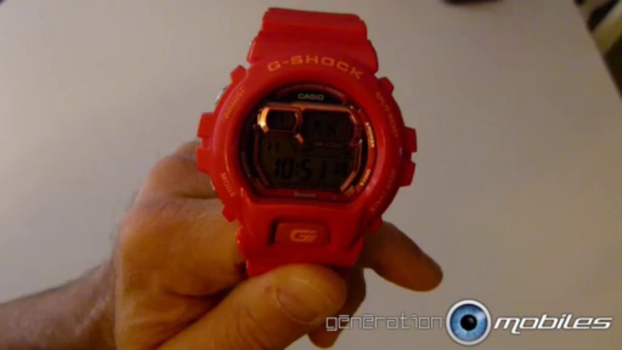 test de la montre casio G Shock