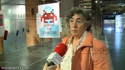 Télécharger la video: La lámina de Ana Botella regresa a Matadero Madrid