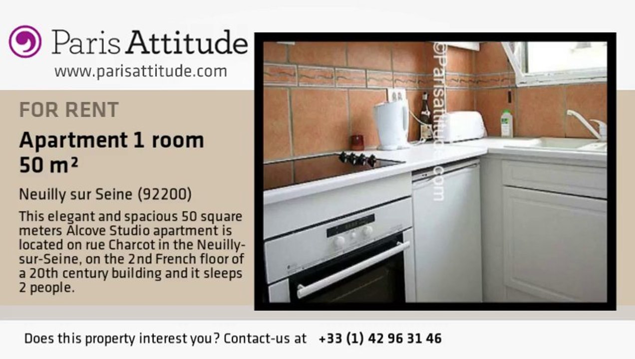 Alcove Studio Apartment for rent - Neuilly sur Seine, Neuilly sur Seine - Ref. 2505