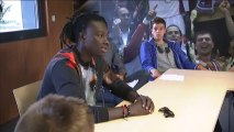 Ateliers Jules Rimet: temps d'échanges avec Bafétimbi Gomis