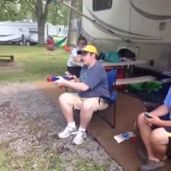 Manger du marshmallow de loin... Dans la tronche!! Ahaha