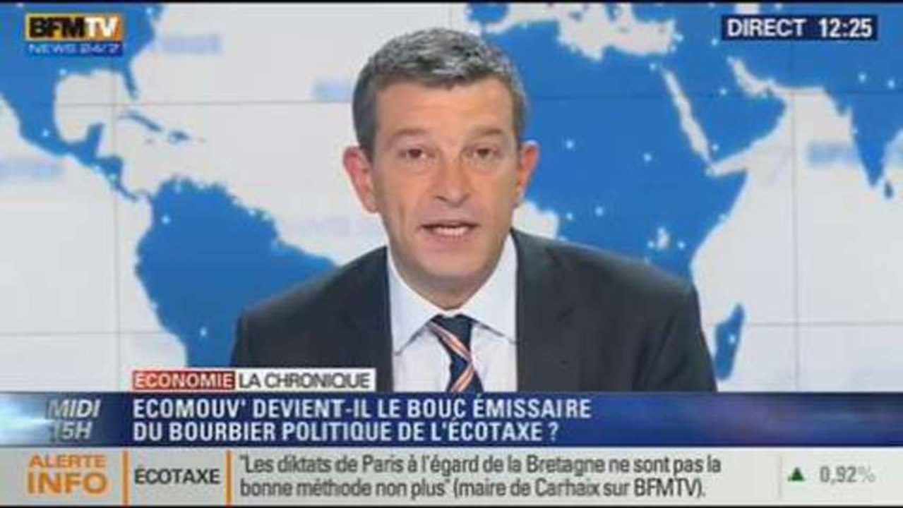 La Chronique éco de Nicolas Doze: l'écotaxe pla...