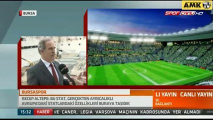 Bursaspor'un stat çalışmaları sürüyor