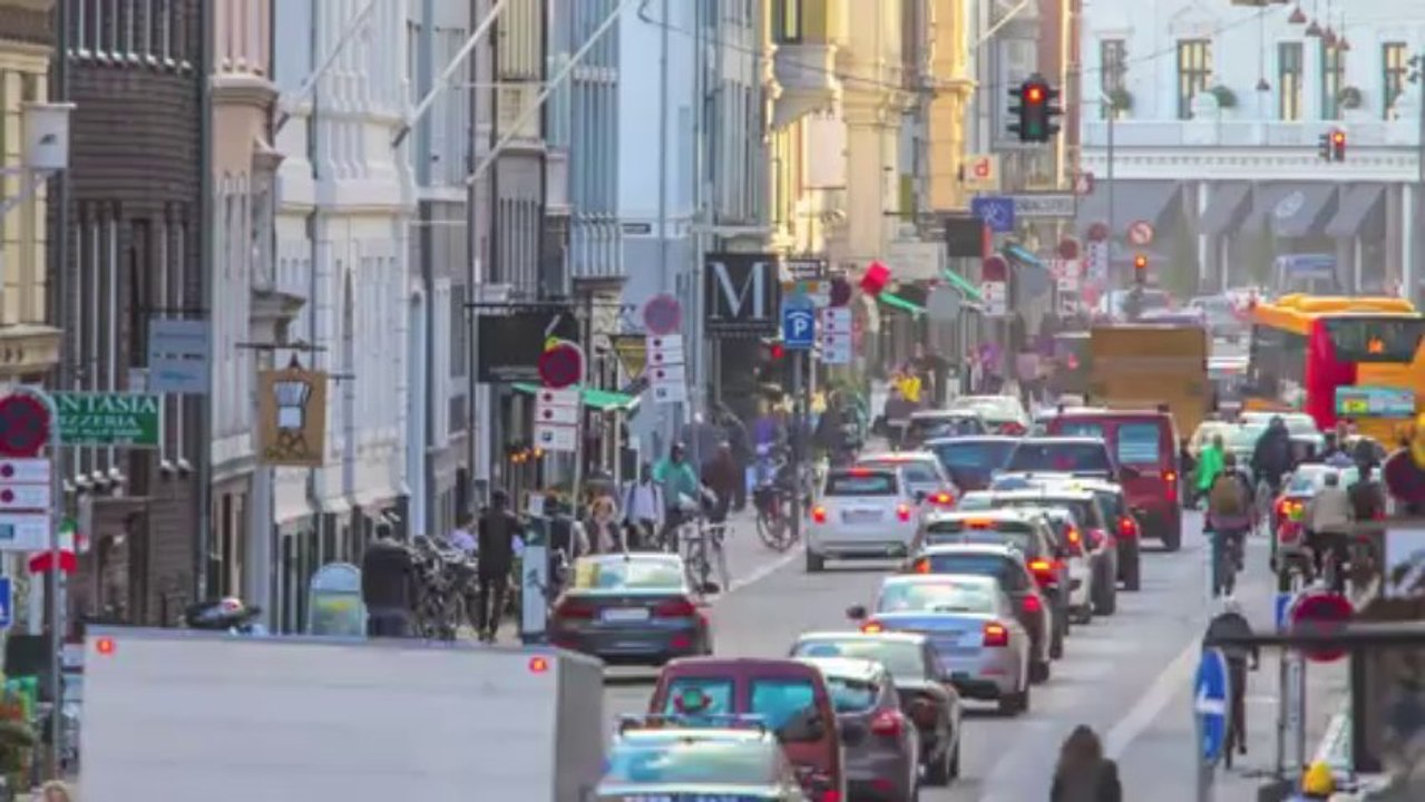 Freitag in Kopenhagen (Timelapse)
