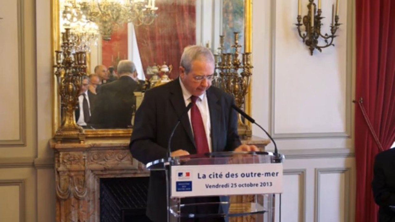 Lancement du projet "Cité des Outre-mer" - Discours de Jean-Paul HUCHON