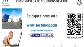 Présentation connecteur RJ45 coccinelle one pouce Socamont