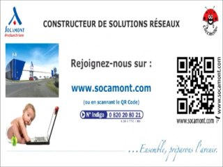 Présentation connecteur RJ45 coccinelle one pouce Socamont