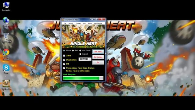 Jungle Heat Cheats for unlimited Gold, Diamonds & Oil Cydia Best