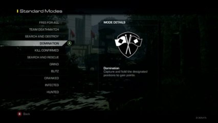 Call of Duty Ghosts - All Multiplayer Game Modes