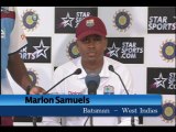 Marlon Samuels lauds Indian bowlers