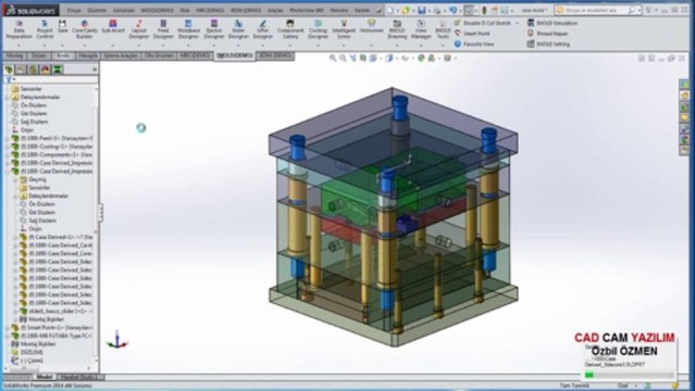 IMOLD-11 Kalıp Seti Tasarımı