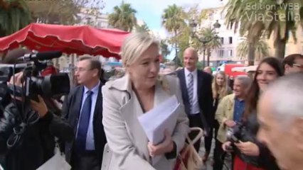 Marine Le Pen inaugure la permanence du Front National à Ajaccio