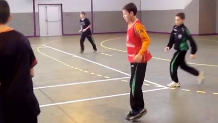 Entrainement U13 en salle - 2