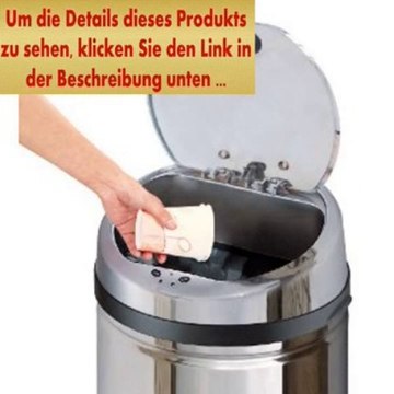 Angebote Carpemodo Sensor Automatik Mülleimer Edelstahl 9 Liter Vollautomatisch Infarot
