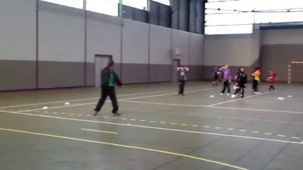 Entrainement U13 en salle - 1