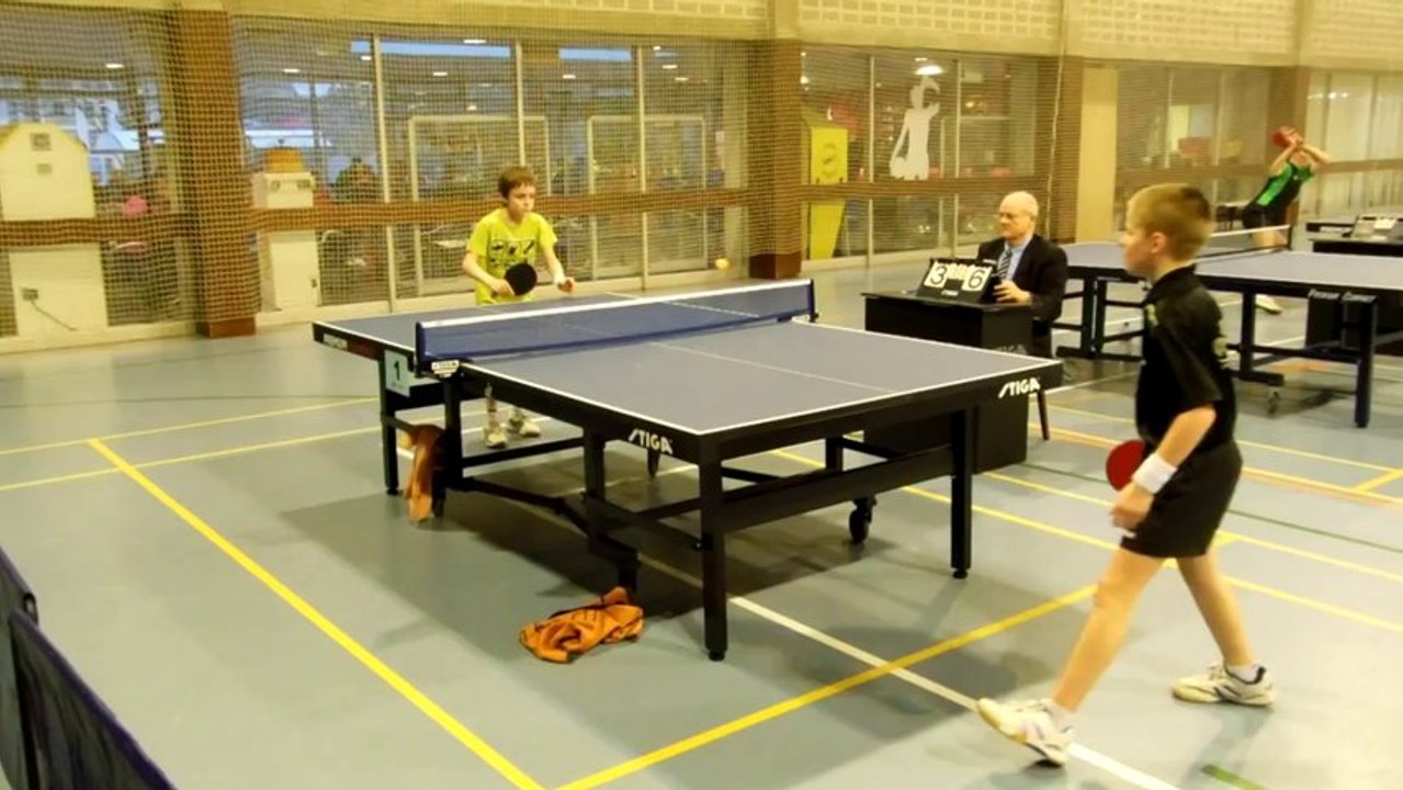 Tennis de table - Journée finale du Circuit provincial des jeunes 2013