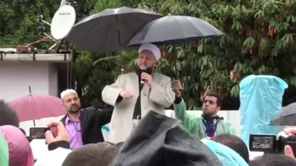 MUSTAFA ÖZŞİMŞEKLER HOCAEFENDİ'NİN ÇAĞLAYAN ADLİYESİ ÖNÜNDEKİ KONUŞMASI (21-09-2012)