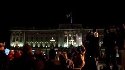 Protesters Hit Buckingham Palace With Firework