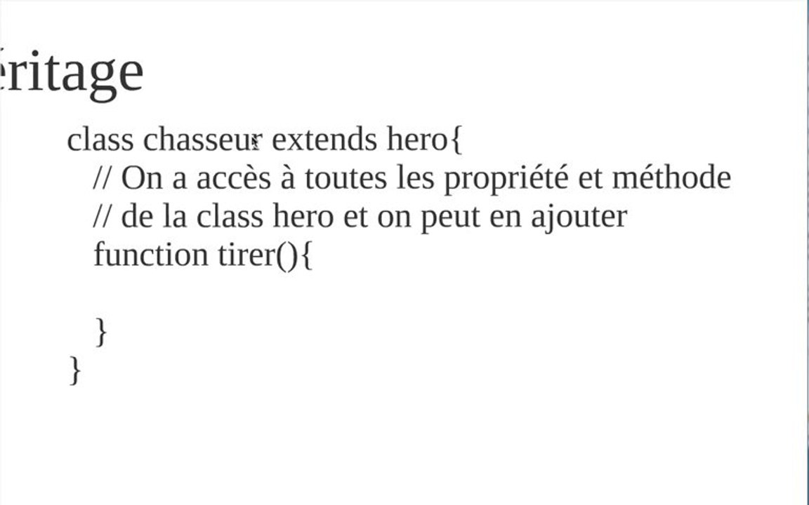 Tutoriel PHP - Introduction à la POO
