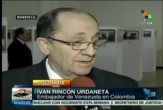 Exposición fotográfica en Colombia recuerda a líder Hugo Chávez