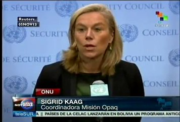 Jefa de misión OPAQ-ONU destaca cooperación de Siria
