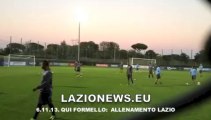 QUI FORMELLO - ALLENAMENTO LAZIO vigilia gara Europa League