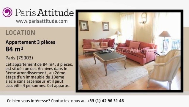 Appartement 2 Chambres à louer - Temple, Paris - Ref. 8084