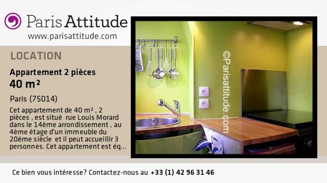 Appartement 1 Chambre à louer - Alésia, Paris - Ref. 7476