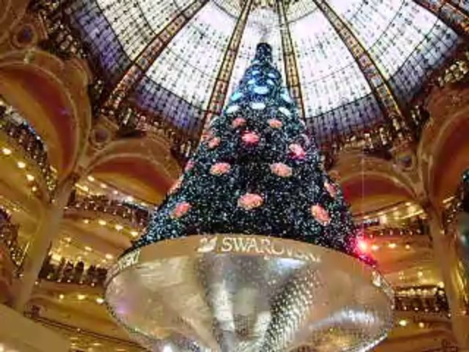 2012 Paris Galeries Lafayette / Sapin de Noël (vidéo 2)