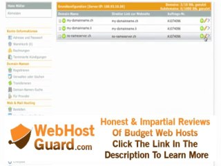 Hosting-Produkte Domain-Namen zuordnen bei switchplus AG (www.switchplus.ch)